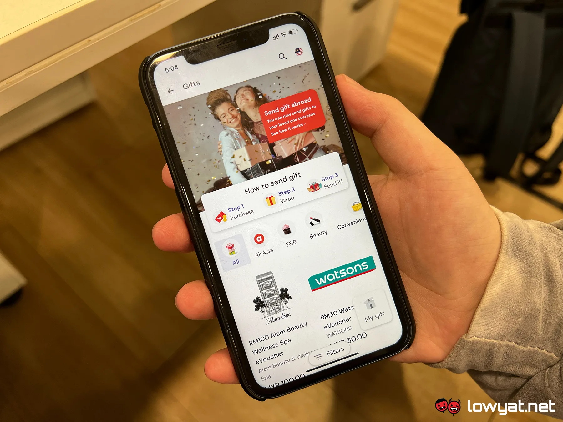 airasia gifts community republic