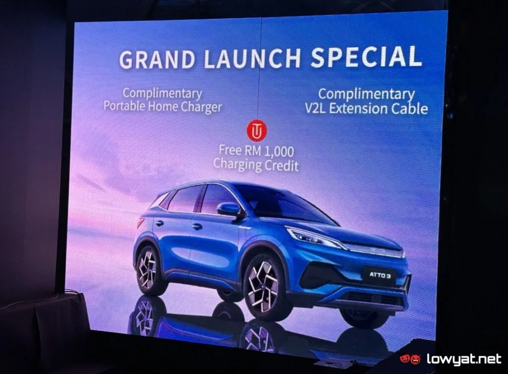 BYD Atto 3 Malaysian Launch