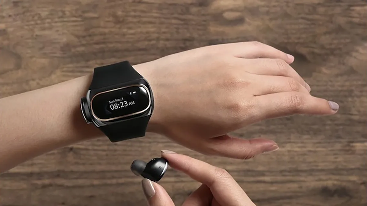huawei watch buds smartwatch integrated earbuds