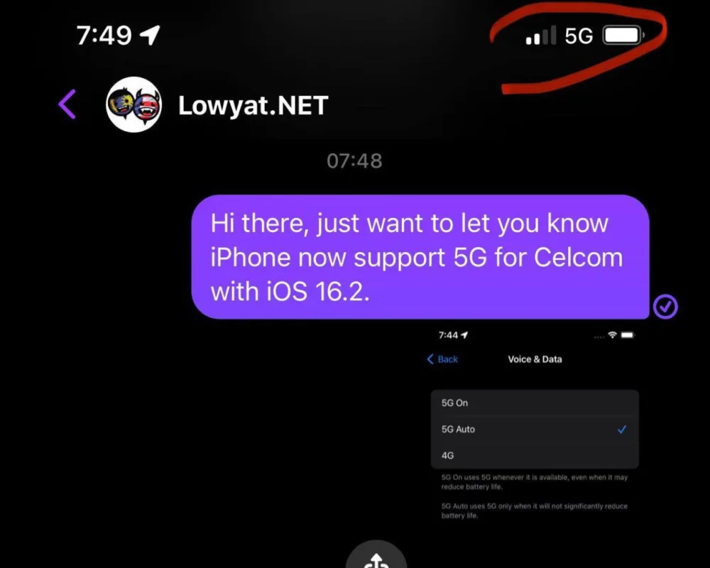 iPhone 5G Malaysia