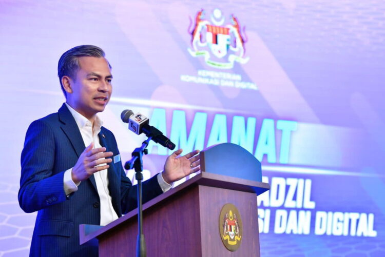 comms ministry communications and digital fahmi fadzil security personal data cyber