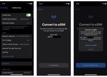 Maxis iPhone eSIM Quick Transfer