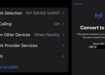 Maxis iPhone eSIM Quick Transfer