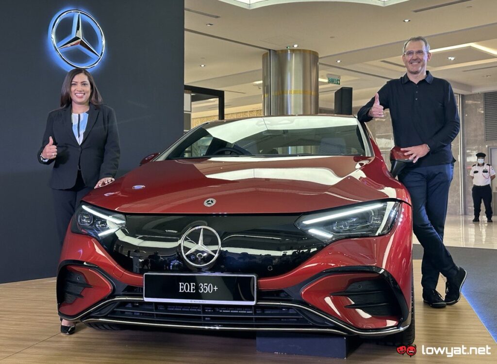 Lancement Mercedes EQE Malaisie