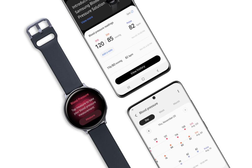 Samsung Blood Pressure App