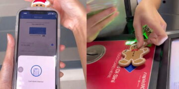 Touch n Go NFC Charm Christmas Edition