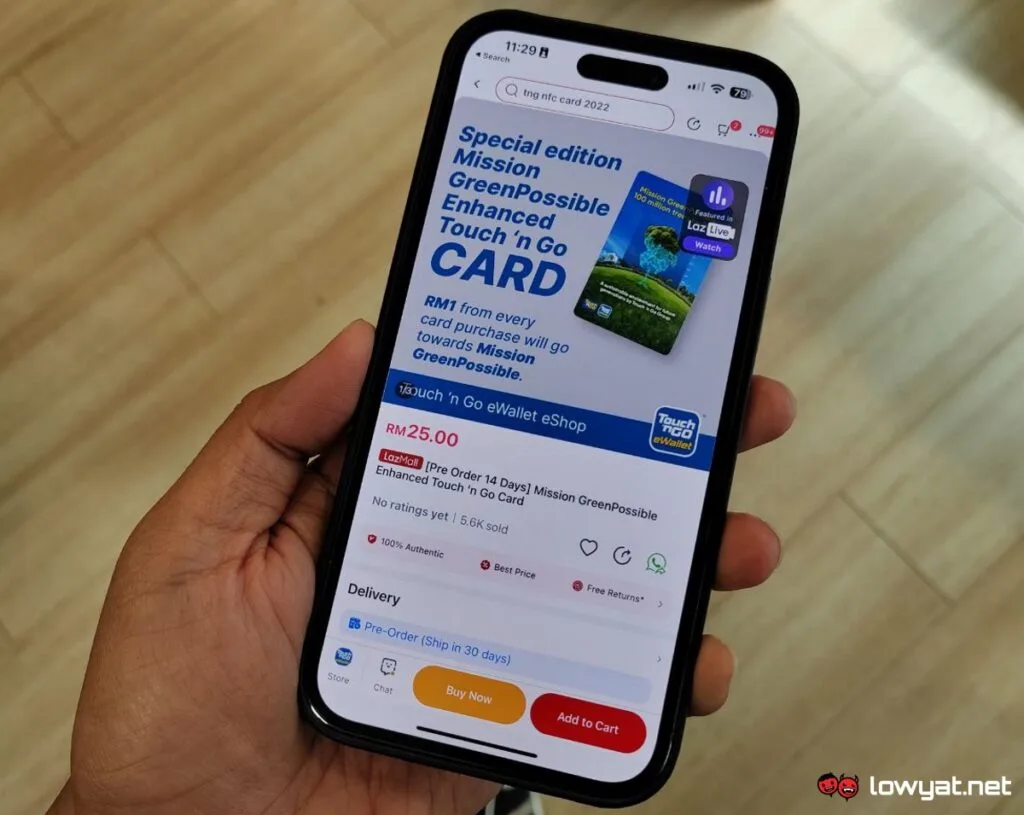Mission GreenPossible TNG Enhanced NFC Card