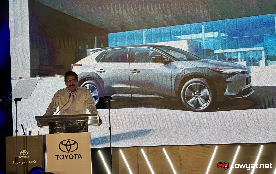 President of UMW Toyota Motor Ravindran K / Toyota bZ4X
