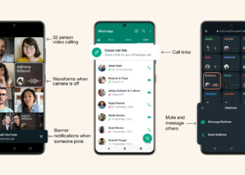 whatsapp video call 32 people