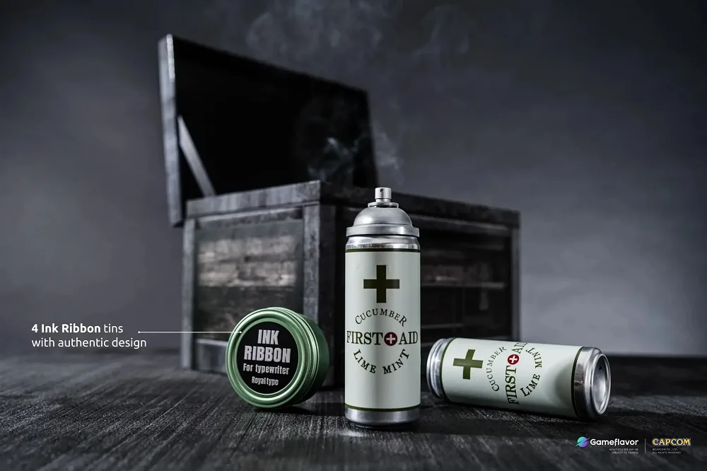 GameFlavor Resident Evil drinks