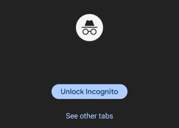 Google Chrome Incognito Lock feature Android iOS