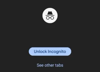Google Chrome Incognito Lock feature Android iOS