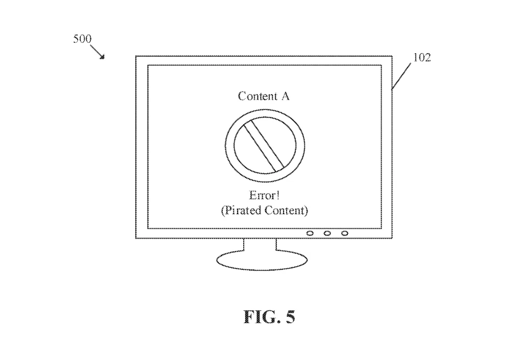 Sony patent block