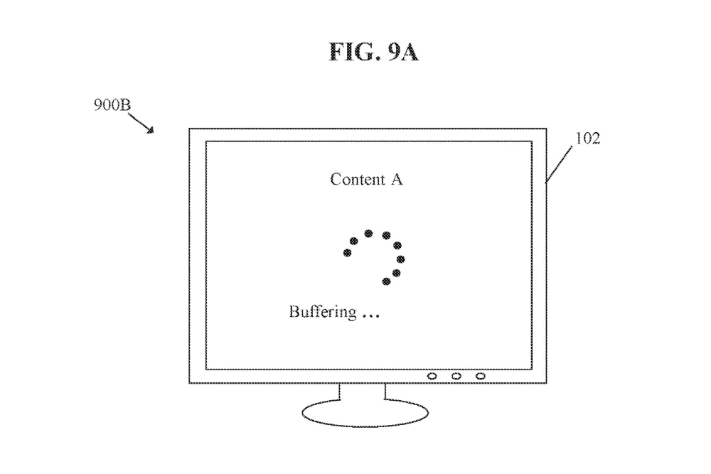 Sony patent buffering