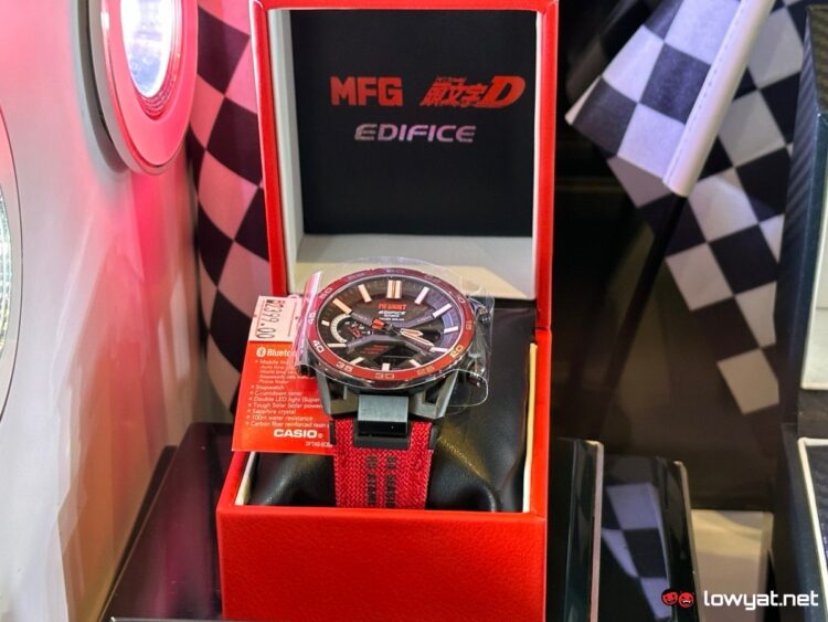 Casio Edifice Initial D x MF GHOST
