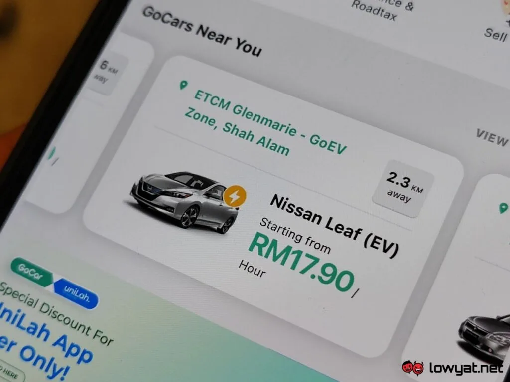 GoCar GoEV Fee - Jan 2023