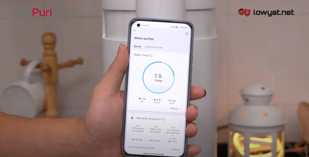 LG PuriCare Self Service Tankless Water Purifier