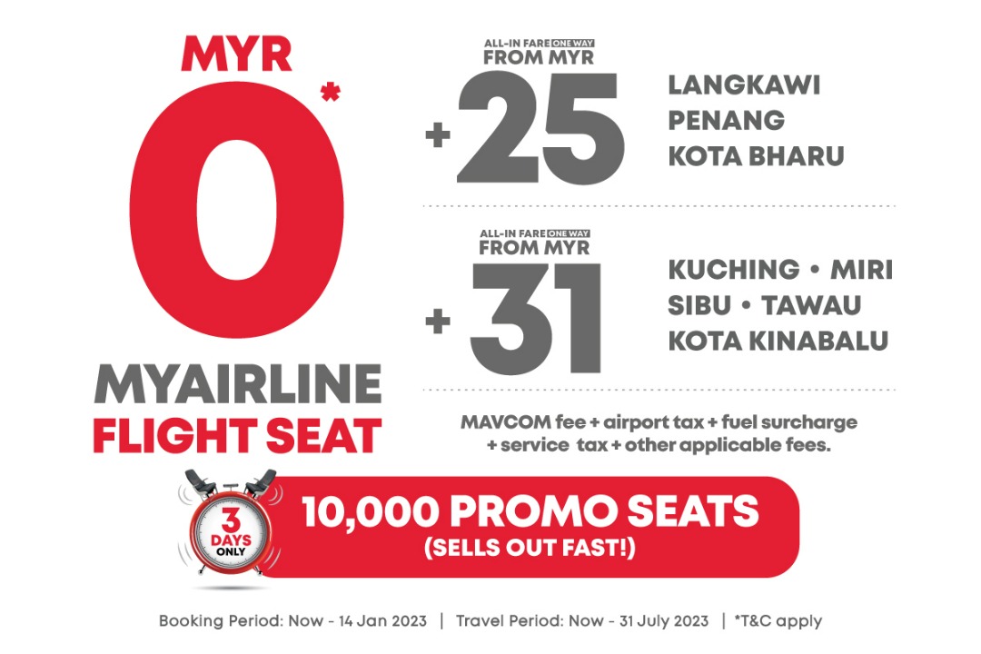 myairline free seats