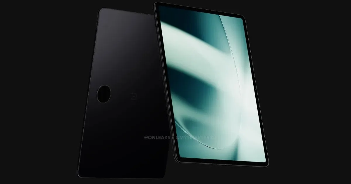 oneplus pad leak ahead of launch