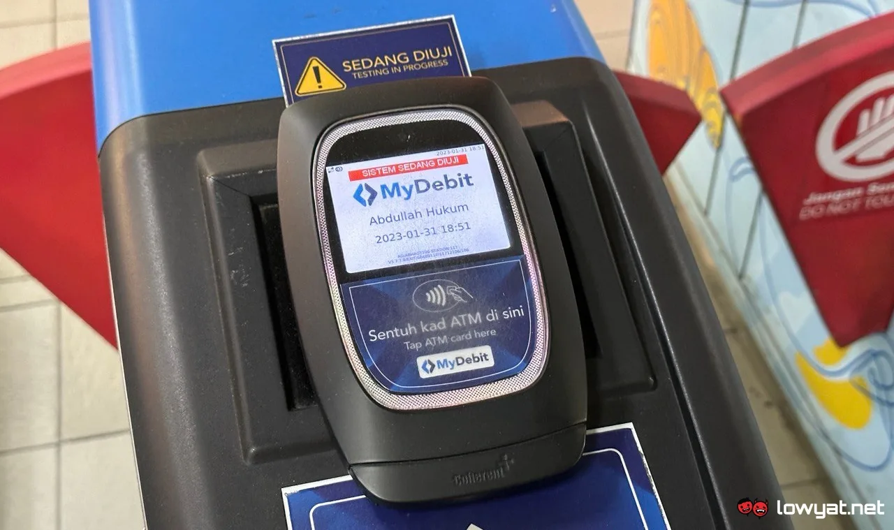 Rapid Rail RapidKL Sungai Besi MLFF highway POC mydebit open payment rapid kl prasarana
