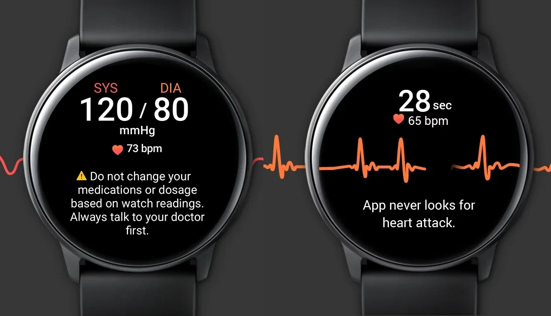 Samsung Health Monitor - Blood Pressure - ECG