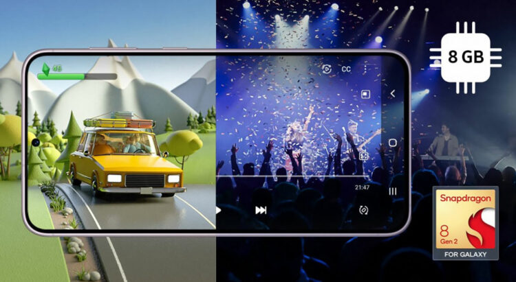 samsung qualcomm snapdragon 8 gen 2 for galaxy promotional materials leak