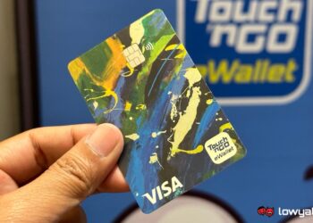 TNG Touch 'n Go eWallet Visa Card