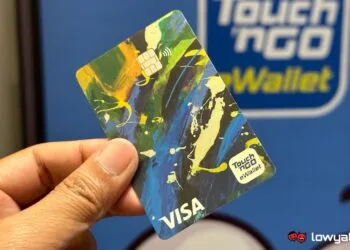 TNG Touch 'n Go eWallet Visa Card