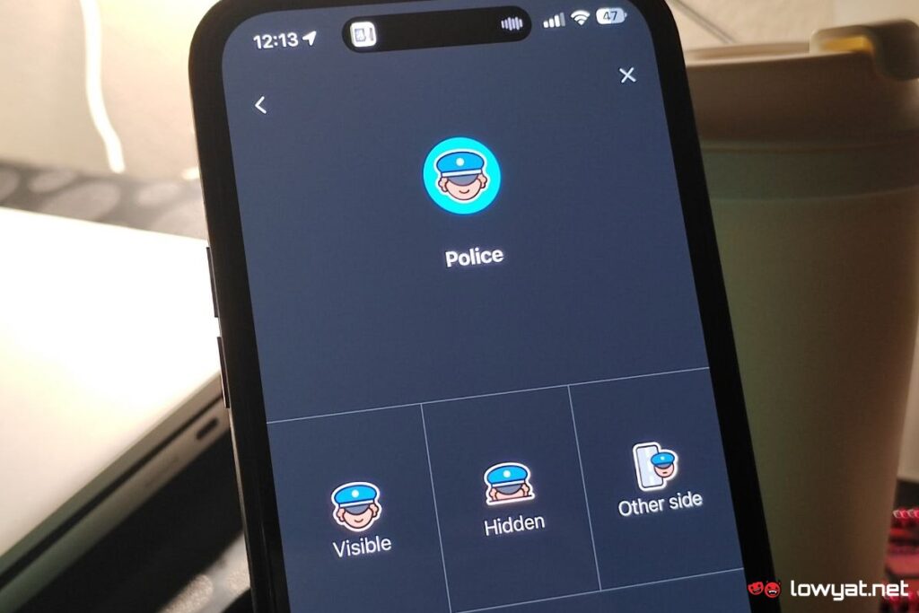 Waze Police Alert Feature - Jan 2023