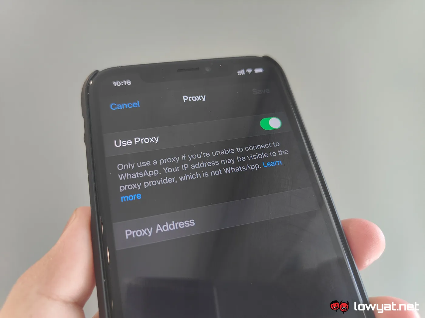 whatsapp proxy