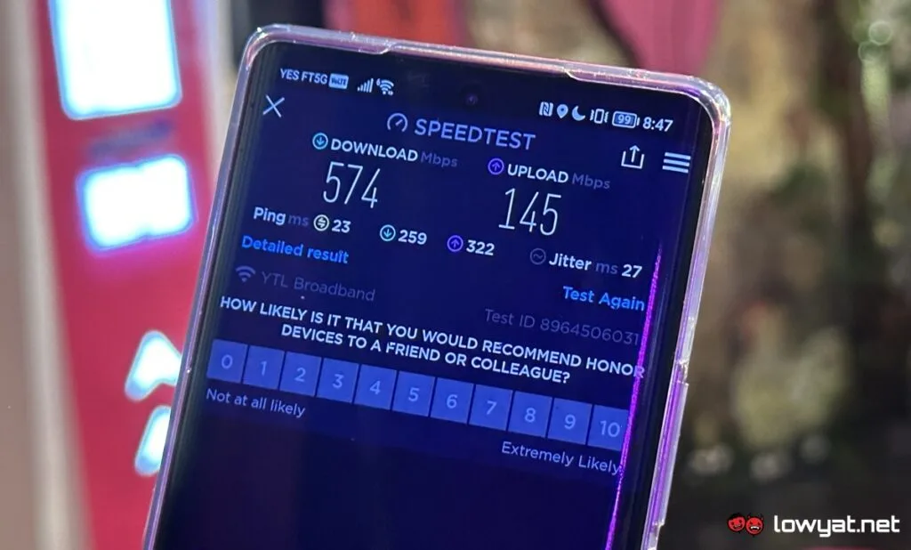 Yes 5G WiFi Spot Kwai Chang Hong