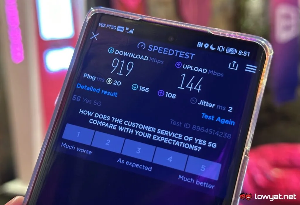 Yes 5G WiFi Spot Kwai Chang Hong