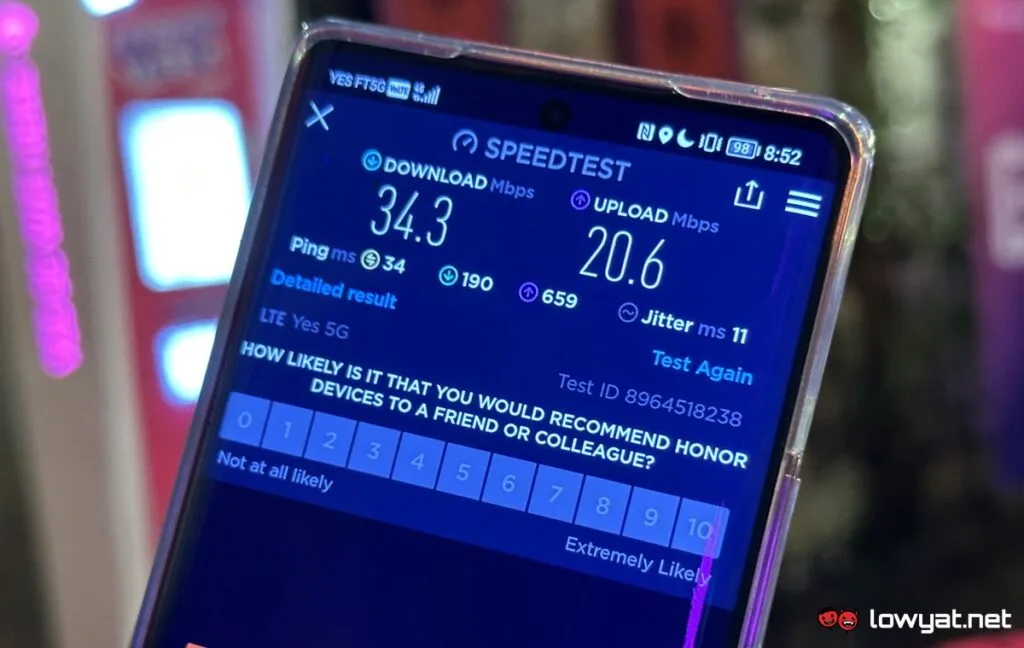 Yes 5G WiFi Spot Kwai Chang Hong