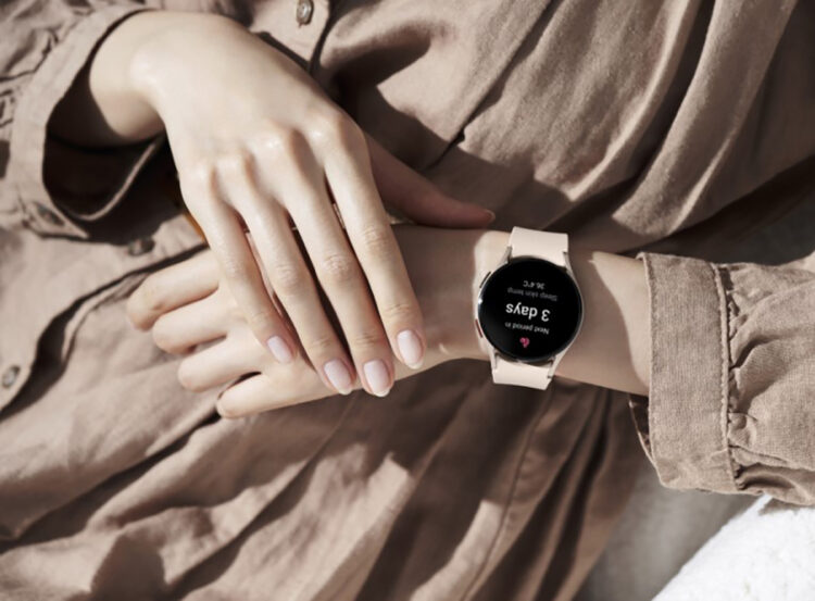 Samsung Galaxy Watch5 Series Cycle Tracking feature