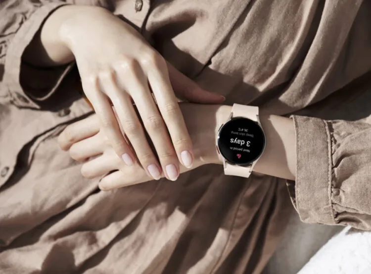 Samsung Galaxy Watch5 Series Cycle Tracking feature