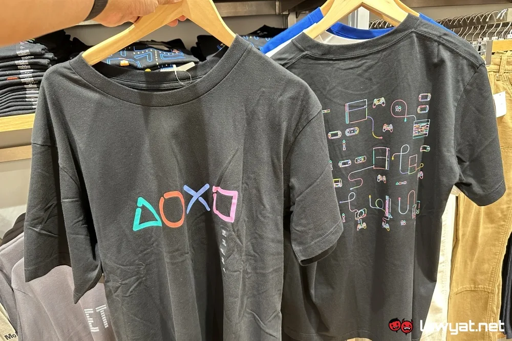 Uniqlo PlayStation designs