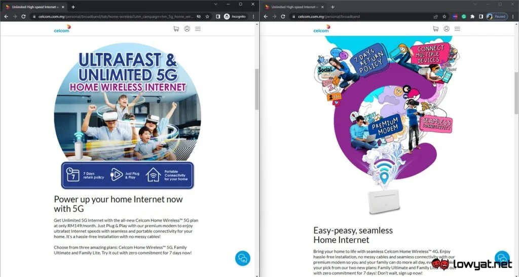 Celcom Home Wireless 5G - Feb 2023