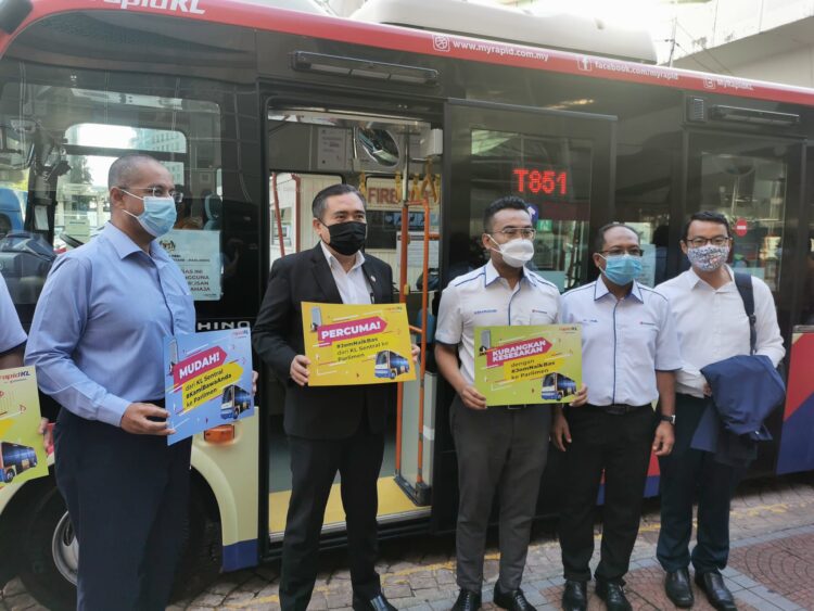 rapid kl parliament parlimen shuttle bus