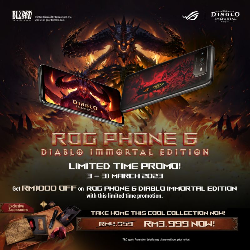 ASUS ROG Phone 6 Diablo Edition discount