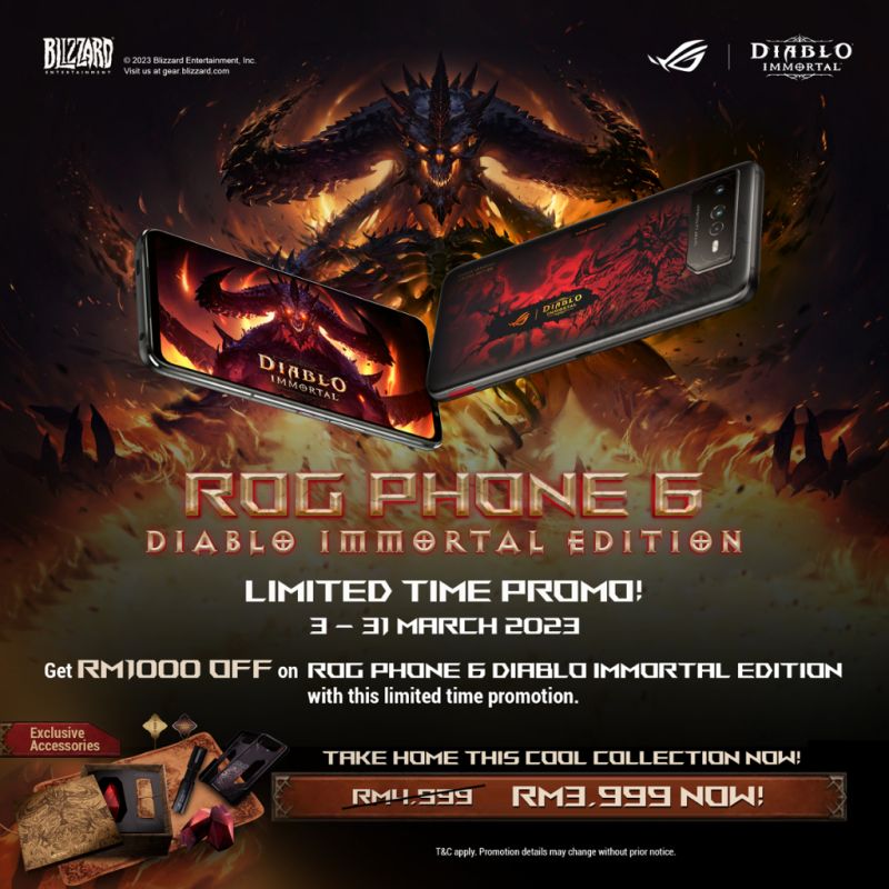 ASUS ROG Phone 6 Diablo Edition discount