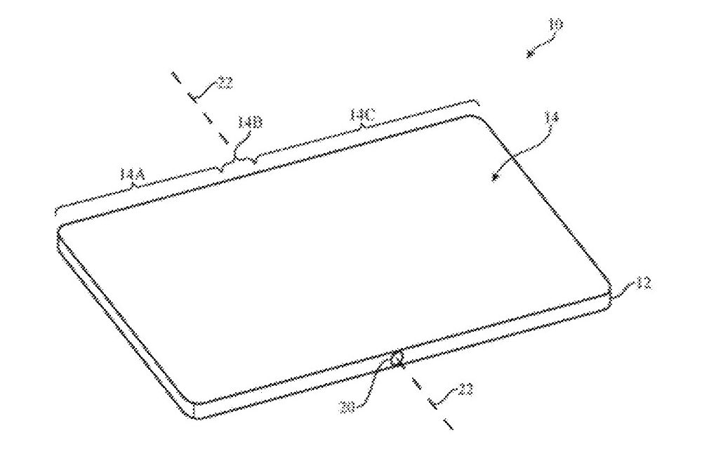 Apple patent auto folding diagram