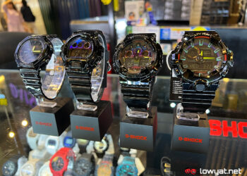 Casio G-Shock Virtual Rainbow series in-store available Malaysia