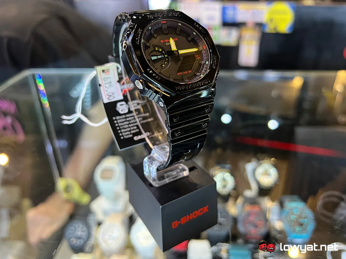 Casio G-Shock Virtual Rainbow series in-store available Malaysia