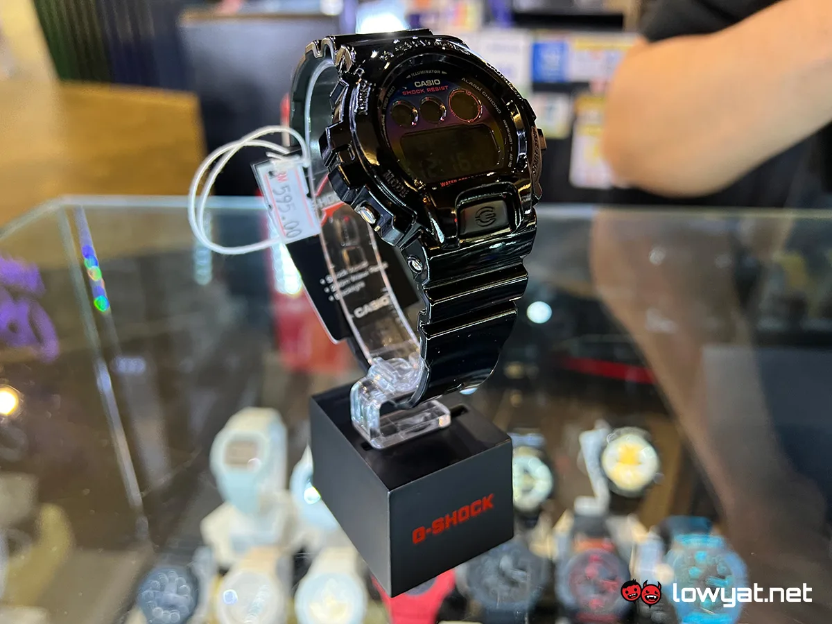 Casio G-Shock Virtual Rainbow series in-store available Malaysia