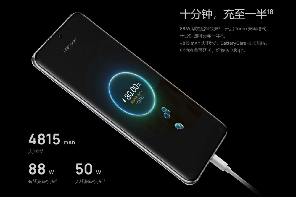 Huawei P60 Pro charging