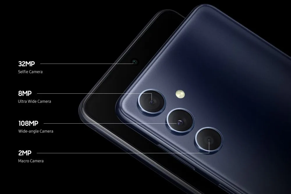 Samsung Galaxy M54 Levant cameras