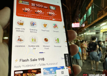 airasia food queuing service bangkok