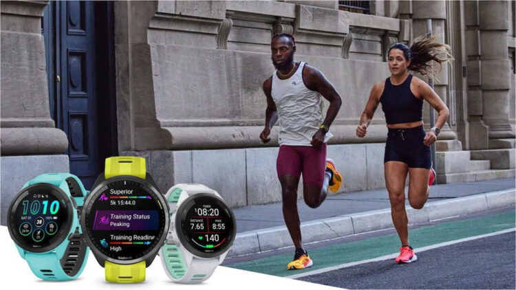 garmin forerunner 965 265 AMOLED display launch