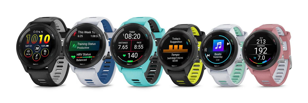 garmin forerunner 965 265 AMOLED display launch