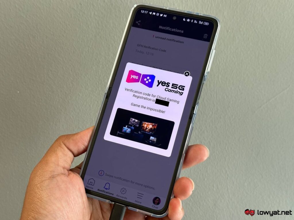 GeForce Now Malaysia / Yes 5G Gaming